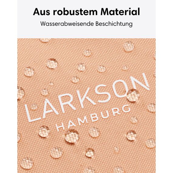 LARKSON Crossbody Bag Damen & Herren Pfirsich - Solveig Small - Umhängetasche im Halbmond Style - Halbrunde Schultertasche - Moon Bag Design - Wasserabweisend