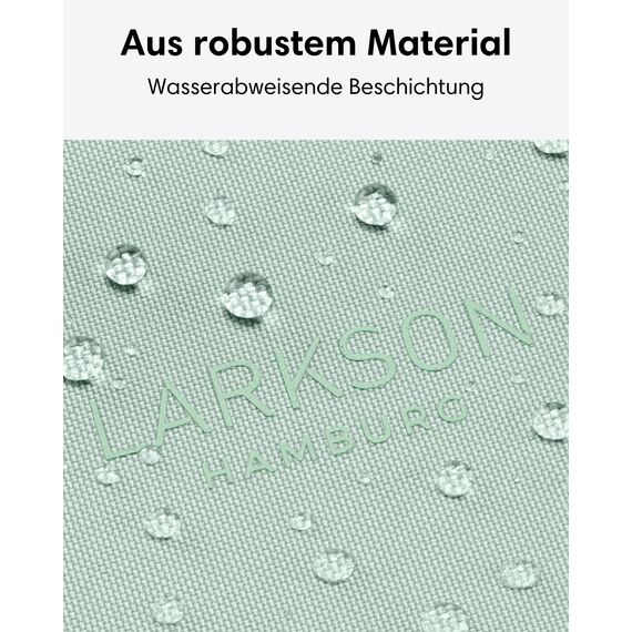 LARKSON Crossbody Bag Damen & Herren Mint - Solveig Small - Umhängetasche im Halbmond Style - Halbrunde Schultertasche - Moon Bag Design - Wasserabweisend