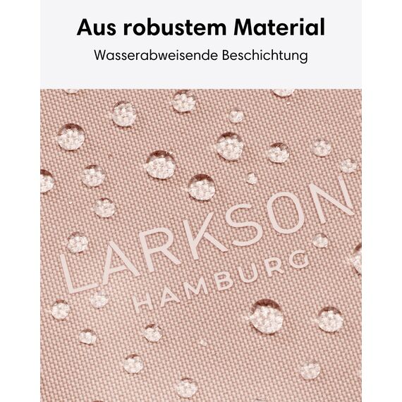 LARKSON Crossbody Bag Damen & Herren Rosa - Solveig Medium - Umhängetasche im Halbmond Style - Halbrunde Schultertasche - Moon Bag Design - Wasserabweisend