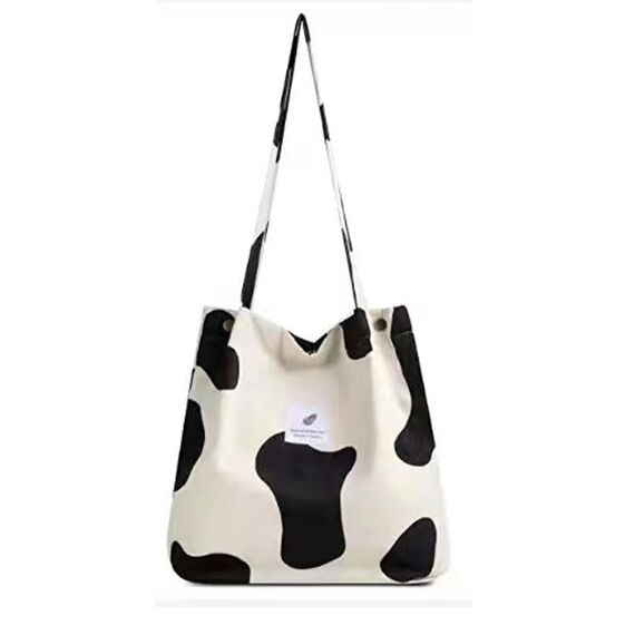 Funtlend Cord Umhängetasche Damen Groß Cord Tasche Damen Cordtasche Cord Shopper Handtasche Schultertasche für Uni Arbeit Mädchen Schule Büro