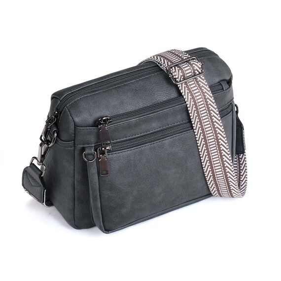 MUIIKOLA umhängetasche damen，umhängetasche mittelgroß tasche umhängetasche,damen leder，Weich Breiter Gurt
