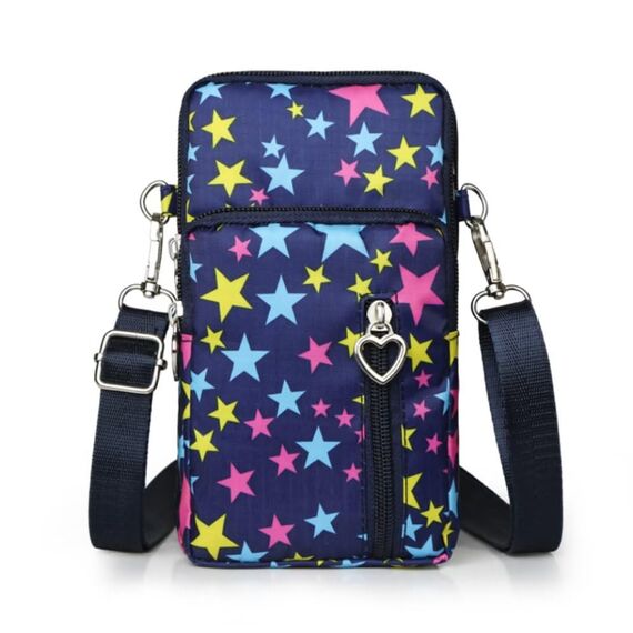 DuoLmi Umhängetasche Damen Klein, Crossbody Tasche für Damen, Nylon Handy Mini-Tasche Kleine Schultertasche Multifunktionale Handytasche, Handytasche zum Umhängen Damen