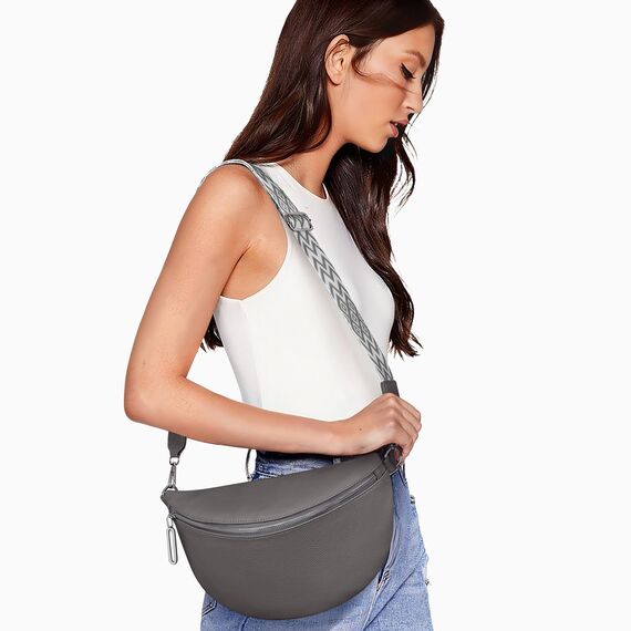 GSenhui Bauchtasche Damen Groß Umhängetasche Frauen Crossbody Bag Veganes Leder Gürteltasche Klein Handtasche für Reisen Wandern