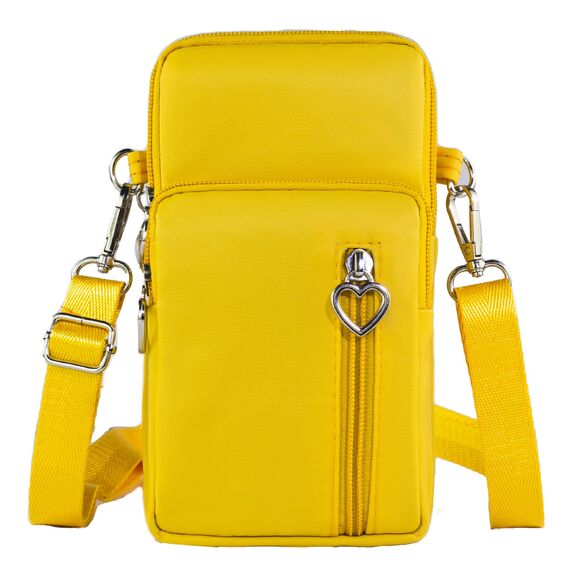 DuoLmi Umhängetasche Damen Klein, Crossbody Tasche für Damen, Nylon Handy Mini-Tasche Kleine Schultertasche Multifunktionale Handytasche, Handytasche zum Umhängen Damen