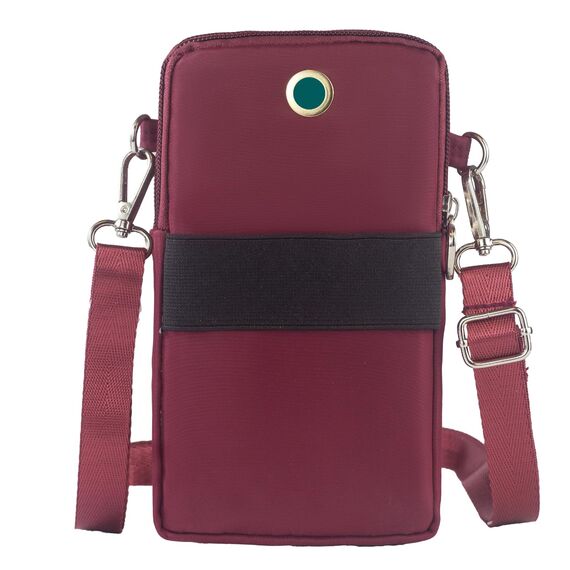 DuoLmi Umhängetasche Damen Klein, Crossbody Tasche für Damen, Nylon Handy Mini-Tasche Kleine Schultertasche Multifunktionale Handytasche, Handytasche zum Umhängen