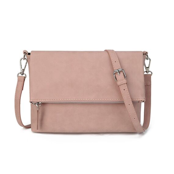 Gladdon Umhängetasche damen,Schultertasche mit Reißverschluss, Crossbody Tasche, Leder Handtasche Klein, Daypack…