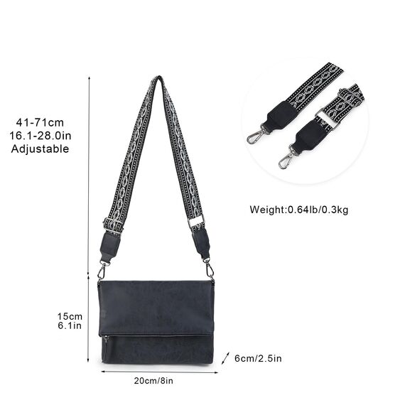 Gladdon Umhängetasche damen,Schultertasche mit Reißverschluss, Crossbody Tasche, Leder Handtasche Klein, Daypack……