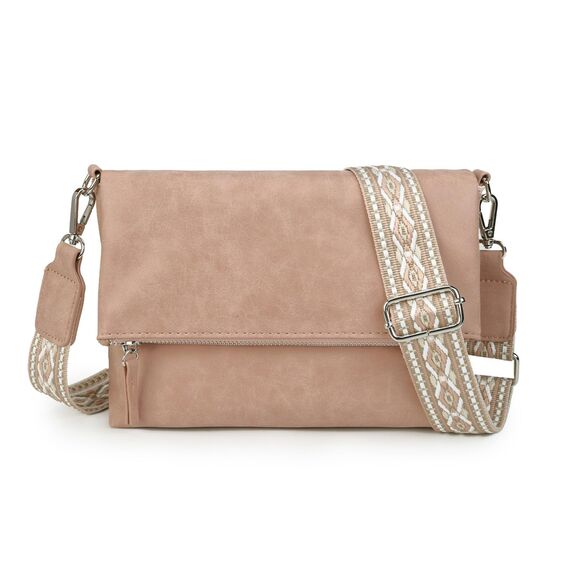 Gladdon Umhängetasche damen,Schultertasche mit Reißverschluss, Crossbody Tasche, Leder Handtasche Klein, Daypack……