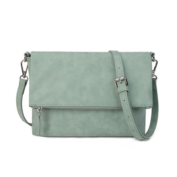 Gladdon Umhängetasche damen,Schultertasche mit Reißverschluss, Crossbody Tasche, Leder Handtasche Klein, Daypack…