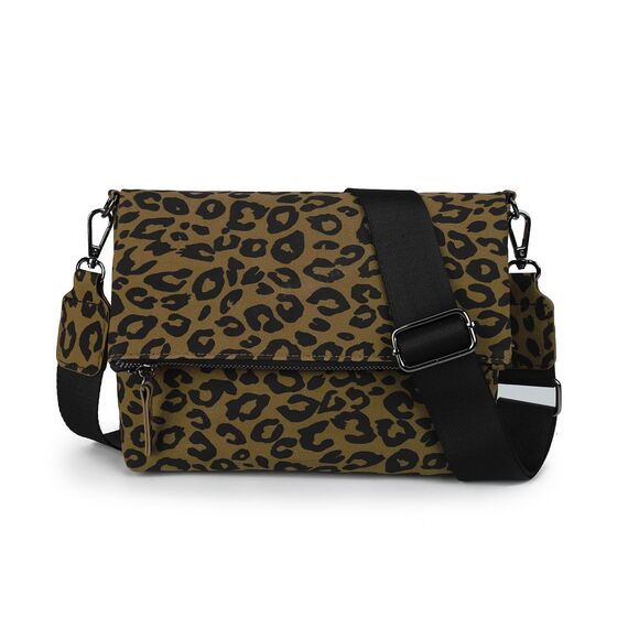 Gladdon Umhängetasche damen,Schultertasche mit Reißverschluss, Crossbody Tasche, Leder Handtasche Klein, Daypack……