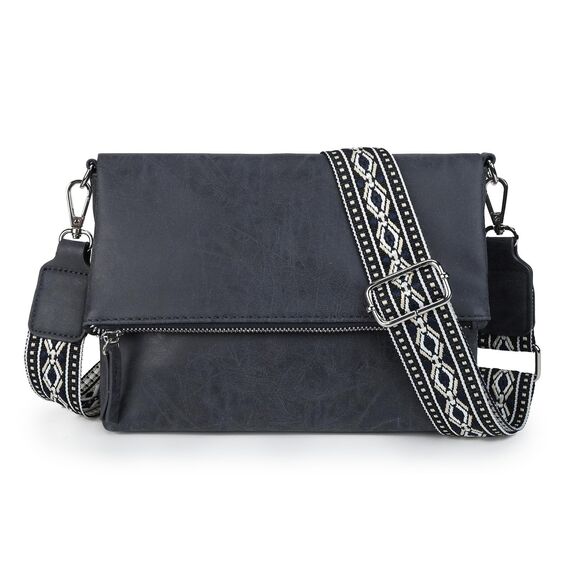 Gladdon Umhängetasche damen,Schultertasche mit Reißverschluss, Crossbody Tasche, Leder Handtasche Klein, Daypack……