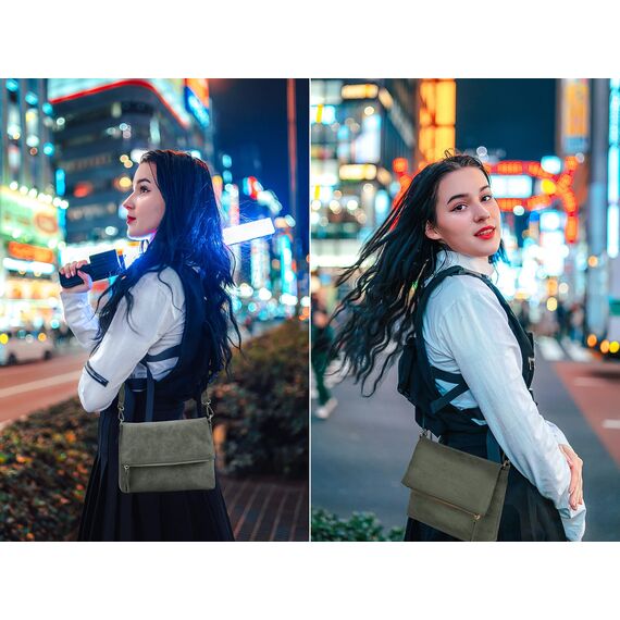 Gladdon Umhängetasche damen,Schultertasche mit Reißverschluss, Crossbody Tasche, Leder Handtasche Klein, Daypack…