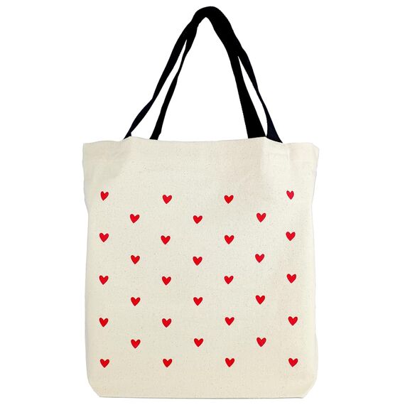 Cottonbagjoe Große Shopper Baumwolltasche 45 × 38 × 10 cm aus 220 g/m² Baumwolle – Stofftasche mit Reißverschluss-Innentasche, Softfinish & schwarzen Henkeln – OEKO-TEX® STANDARD 100