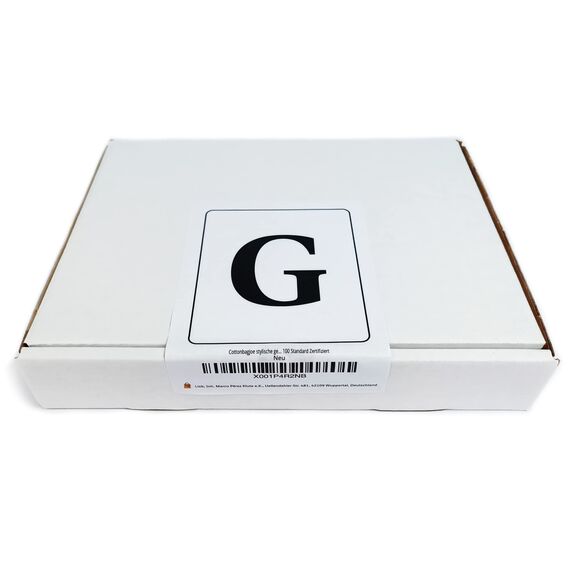 Cottonbagjoe Große Shopper Baumwolltasche 45 × 38 × 10 cm aus 220 g/m² Baumwolle – Stofftasche mit Reißverschluss-Innentasche, Softfinish & schwarzen Henkeln – OEKO-TEX® STANDARD 100