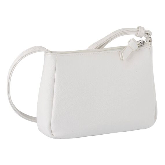 TOM TAILOR Denim Cilia Damen Umhängetasche Crossbody Bag Klein Weiß