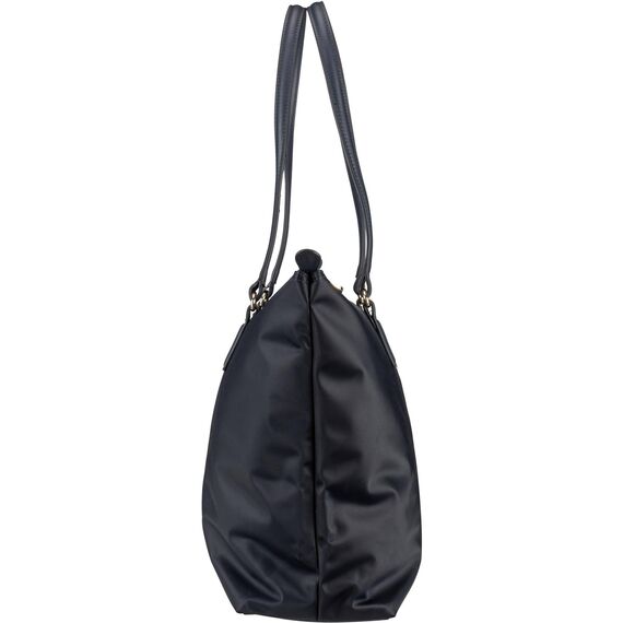 Tommy Hilfiger Damen Tote Bag Tasche Poppy mit Reißverschluss, Blau (Space Blue), Einheitsgröße