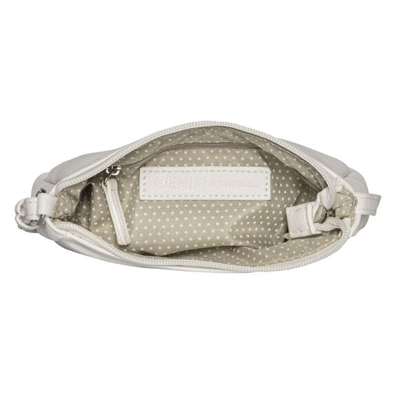 TOM TAILOR Denim Cilia Damen Umhängetasche Crossbody Bag Klein Weiß