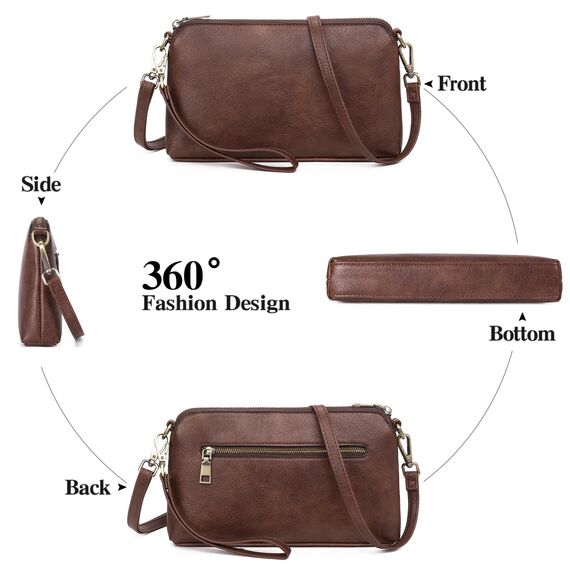 GAEKEAO Umhängetasche Damen Handy, Crossbody Bag Damen, Tasche Damen umhängetasche Geldbörse, Handtasche Damen umhängetasche, mit Kartenfächer Verstellbar Abnehmbar Schultergurt für Frauen