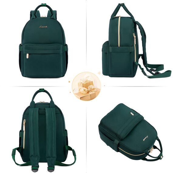 LOVEVOOK Kleiner Rucksack Damen Klein Cityrucksack Handtasche 2 in 1 Wasserdicht Tagesrucksack Mini Backpack Women Elegant Casual Daypack für Reise Freizeit Einkauf Arbeit