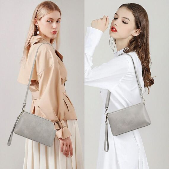 GAEKEAO Umhängetasche Damen Handy, Crossbody Bag Damen, Tasche Damen umhängetasche Geldbörse, Handtasche Damen umhängetasche, mit Kartenfächer Verstellbar Abnehmbar Schultergurt für Frauen