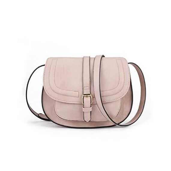 AFKOMST Umhängetasche Damen Klein, Frauen PU Leder Schultertaschen, Handtasche Damen, mit Verstellbar Abnehmbar Schultergurt…