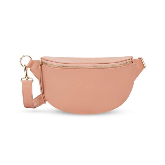 Expatrié Bauchtasche Damen Rosa - Alice Small - Gürteltasche für Festival, Reisen & Alltag aus Veganem Leder - Brusttasche Stylisch - Wasserabweisend