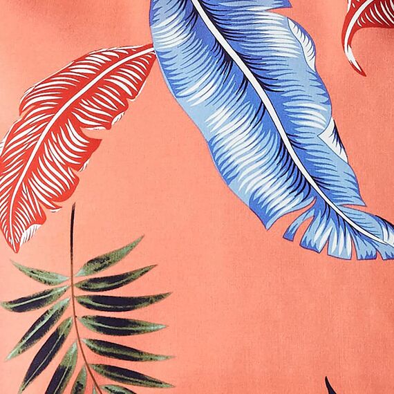 DonDon große Strandtasche XXL mit Reißverschluss - Umhängetasche Damen - große Badetasche für Urlaub vielseitige Shopper Tasche Damen für Strand Urlaub Must Haves Beach bag - Flashy Leaf