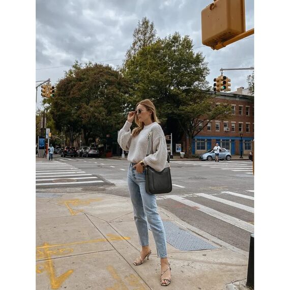 BOSTANTEN umhängetasche damen mittelgroß Handtaschen damen-schultertaschen aus PU Leder shopper tasche für Frauen Hobo Crossbody Bags mit verstellbarem Farbigem Riemen Schwarz