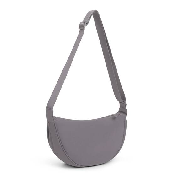 TIAASTAP Damen Halbmond Crossbody Umhängetasche, Unisex Hobo Crossbody Bag, Wasserdichte Leichtes Nylon Bauchtasche mit verstellbarer Schultergurt Für Alltag & Freizeit