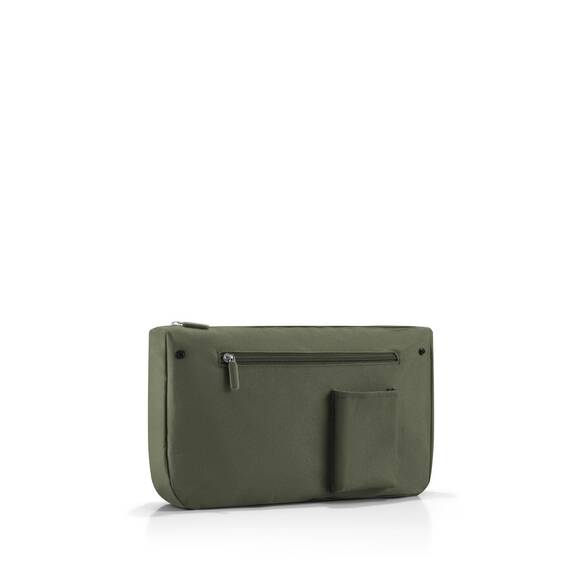 reisenthel loopshopper M cord dark matcha – Stabile Tasche mit praktischen Fächern aus recycelten PET-Flaschen – Eleganz beim Einkaufen, viel Funktion inklusive!