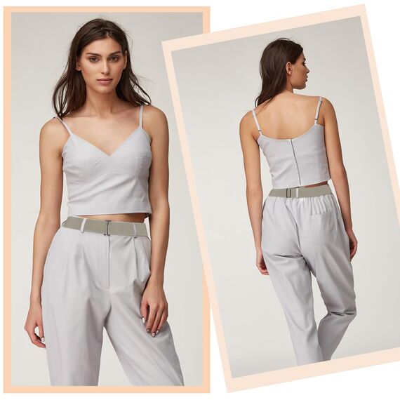 Cobee Unsichtbarer Damengürtel, verstellbarer elastischer Gürtel mit flacher Schnalle, kein sichtbarer Taillengürtel für Jeans, Hosen, Kleider (Khaki)