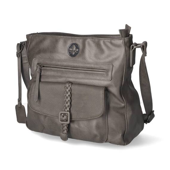 Rieker Damen Handtasche H1340-42 grau