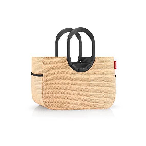 REISENTHEL OS7079 LOOPSHOPPER M FRAME Gym Bag Unisex Adult RAFFIA BLACK Größe Unica