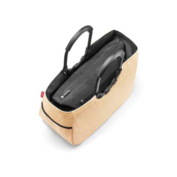 REISENTHEL OS7079 LOOPSHOPPER M FRAME Gym Bag Unisex Adult RAFFIA BLACK Größe Unica