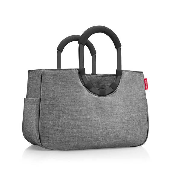 reisenthel loopshopper M – Stabile Tasche mit praktischer Fächeraufteilung und großer Innentasche aus recycelten PET-Flaschen – wasserabweisendes Design