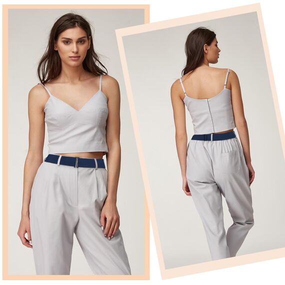 Cobee Unsichtbarer Damengürtel, verstellbarer elastischer Gürtel mit flacher Schnalle, kein sichtbarer Taillengürtel für Jeans, Hosen, Kleider (Dunkelblau)