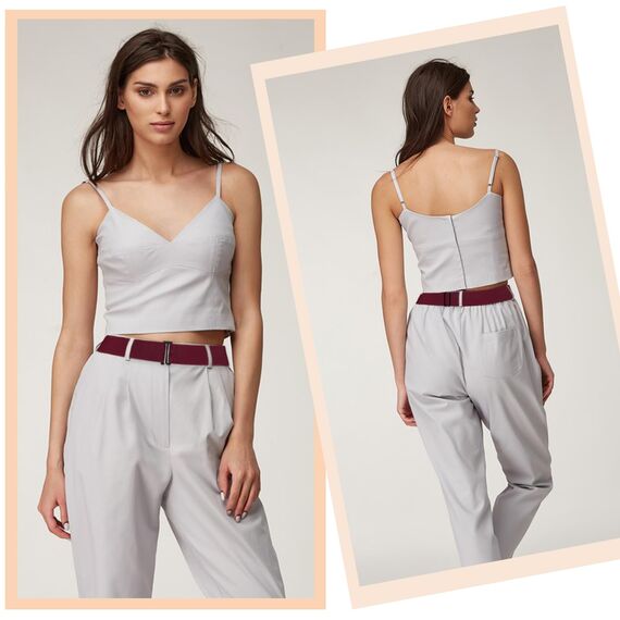 Cobee Unsichtbarer Damengürtel, verstellbarer elastischer Gürtel mit flacher Schnalle, kein sichtbarer Taillengürtel für Jeans, Hosen, Kleider (Weinrot)