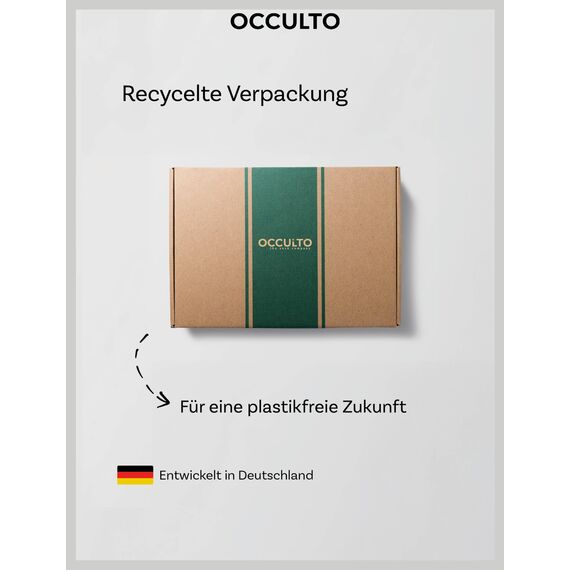 Occulto Leatherpatch Winter Mütze Beanie Rosé