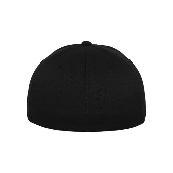 Flexfit Unisex-Adult Wooly Combed 6277 Mütze, S/M, black