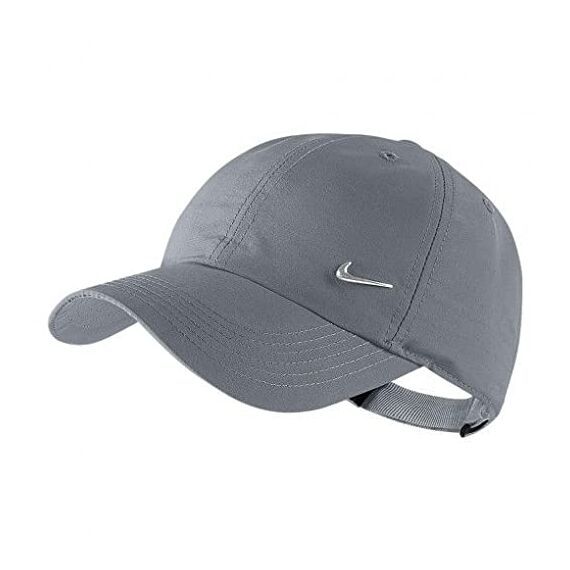 Nike Cap Metal Swoosh H86, University Red/Metallic Silver, One Size, 943092-657