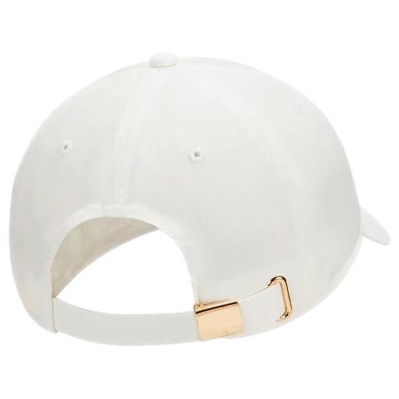 Nike Unisex U Nsw Df H86 Metal Swoosh Cap Hat, SAIL/METALLIC GOLD, Einheitsgröße EU