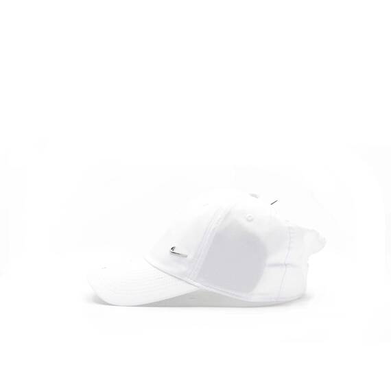 Nike Unisex Metal Swoosh H86 Baseball Kappe, Weiß, Einheitsgröße EU