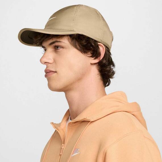 Nike Unisex Hat Cap, Parachute Beige/Metallic Silver, M