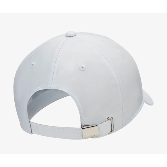 Nike 943092-043 U NSW DF H86 Metal Swoosh Cap Hat Unisex Adult Pure Platinum/METALLIC Silver 1SIZE