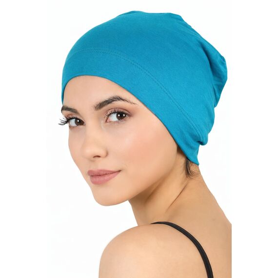 Deresina Bambus Chemo-Kopfbedeckung für Frauen & Männer – Ultra-weiche, atmungsaktive Schlafmütze bei Alopezie & Haarausfall, leichte Beanie für Tag & Nacht (Muster 4 - Einheitsgröße)