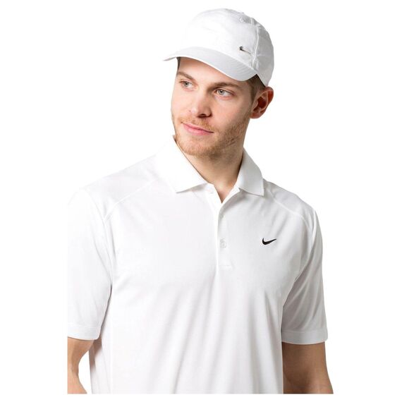 Nike Unisex U Nsw Df H86 Metal Swoosh Cap Hat, SAIL/METALLIC GOLD, Einheitsgröße EU