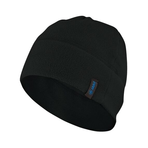 JAKO Unisex Fleecemütze, Schwarz, L-XL