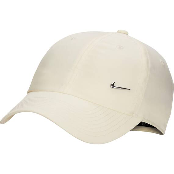 Nike FB5372-113 U NK DF Club Cap U CB MTSWSH L Hat Unisex Adult Coconut Milk/METALLIC Silver Größe S/M