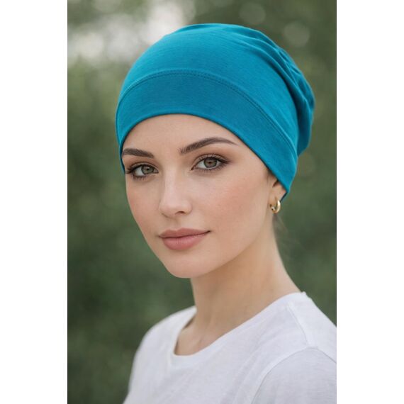 Deresina Bambus Chemo-Kopfbedeckung für Frauen & Männer – Ultra-weiche, atmungsaktive Schlafmütze bei Alopezie & Haarausfall, leichte Beanie für Tag & Nacht (Muster 4 - Einheitsgröße)