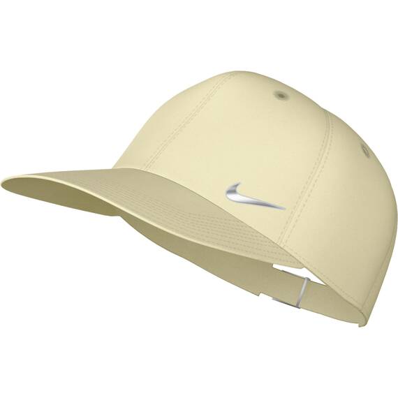 Nike FB5372-113 U NK DF Club Cap U CB MTSWSH L Hat Unisex Adult Coconut Milk/METALLIC Silver Größe S/M